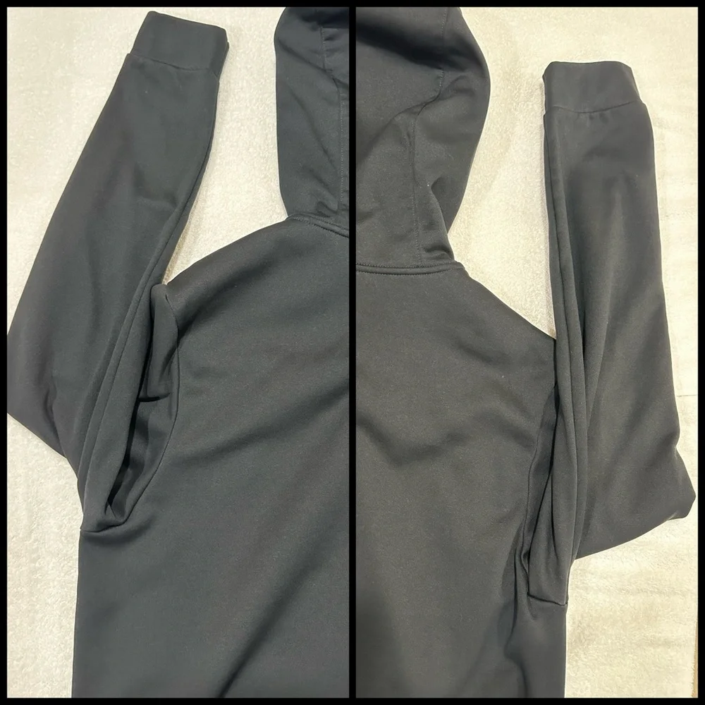 NikeThermaFit🔥🪶 XL Black Hooded Zip Up Jacket, 3 Pockets, Like New, Clean. Warm - Picture 14 of 17